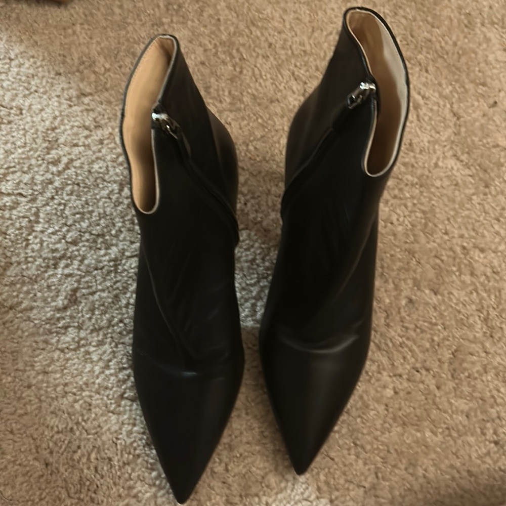 Authentic heeled Prada boots
